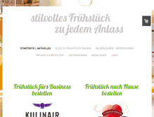 Tablet Screenshot of fruehstueckdaheim.de